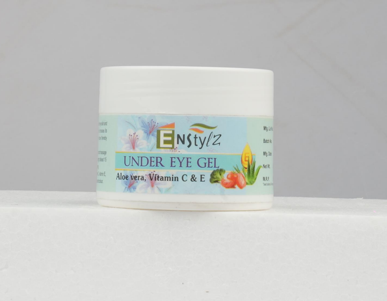 Enstylz Under Eye Gel for Women with Aloe Vera, Vitamin C & E - Image 3