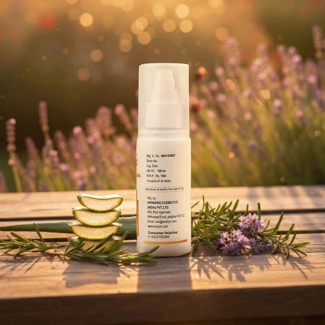 Enstylz Aloe Vera Aroma Cleanser with Lavender Oil | Deep Pore Face Cleanser - Image 3