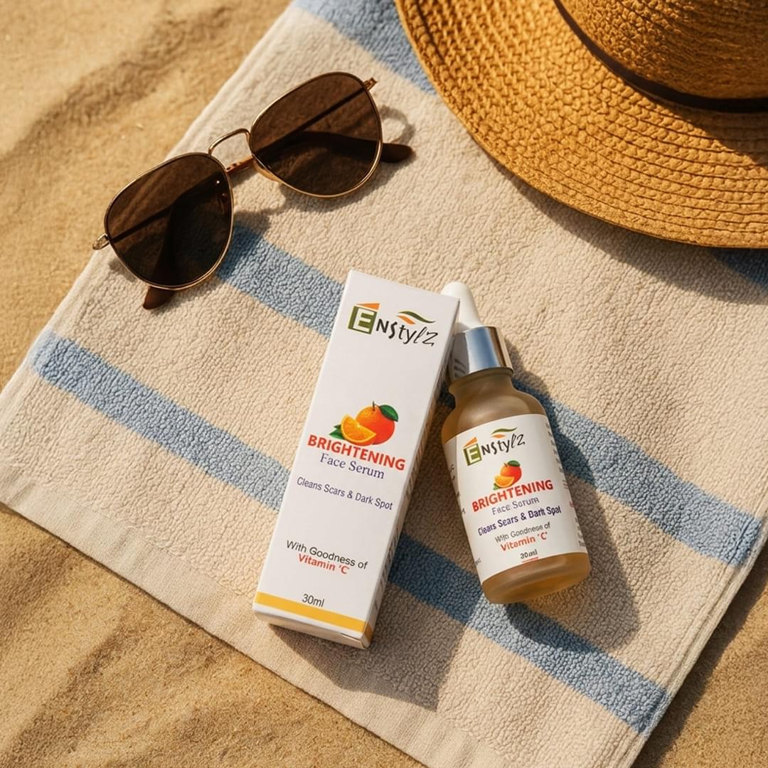 Enstylz Brightening Face Serum with Vitamin C | Skin Glow Serum - Image 3