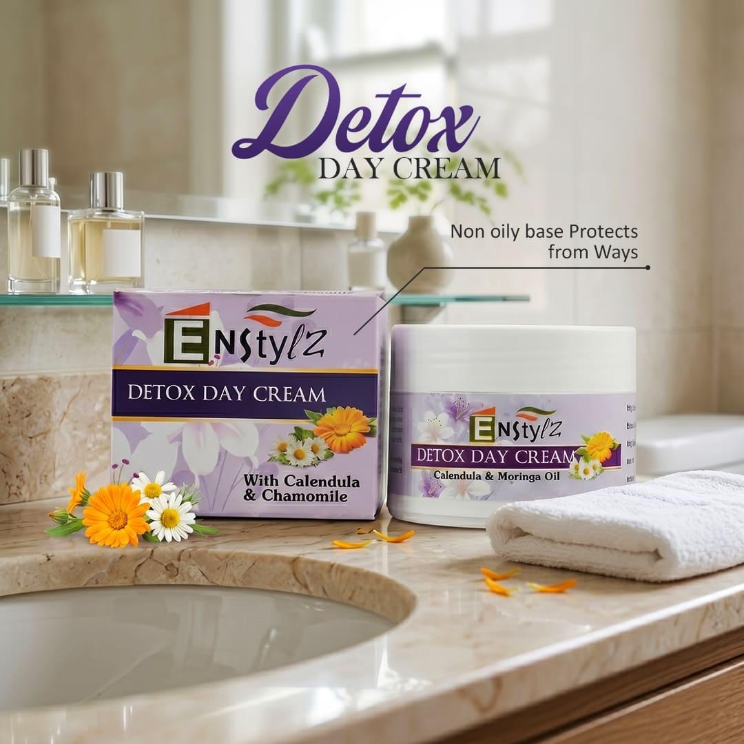 Enstylz Detox Day Cream with UV Protection | Skin Protection Cream - Image 2