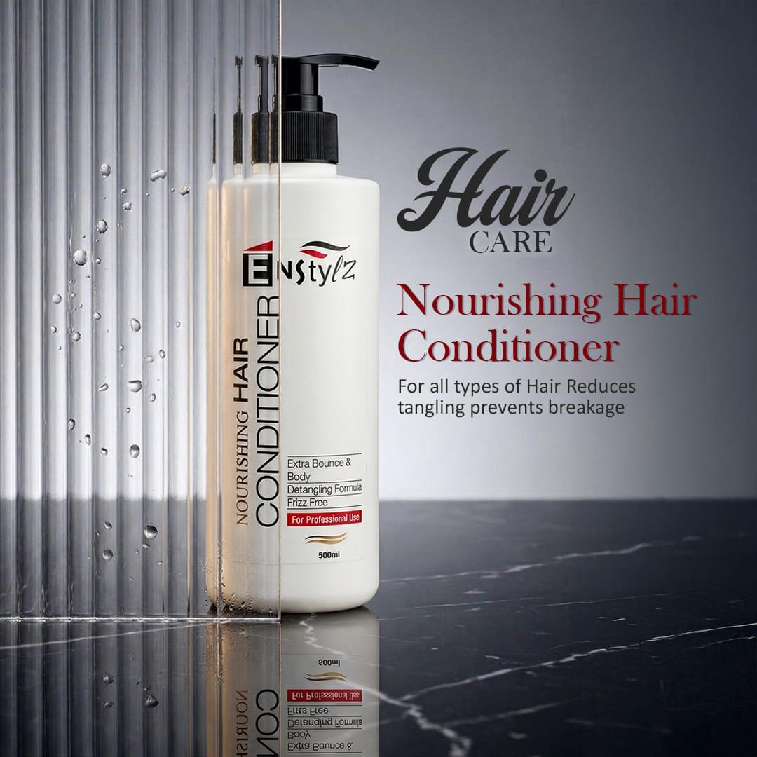 Enstylz Nourishing Hair Conditioner with Keratin & Proteins | Smooth & Frizz Free Hair - Image 2