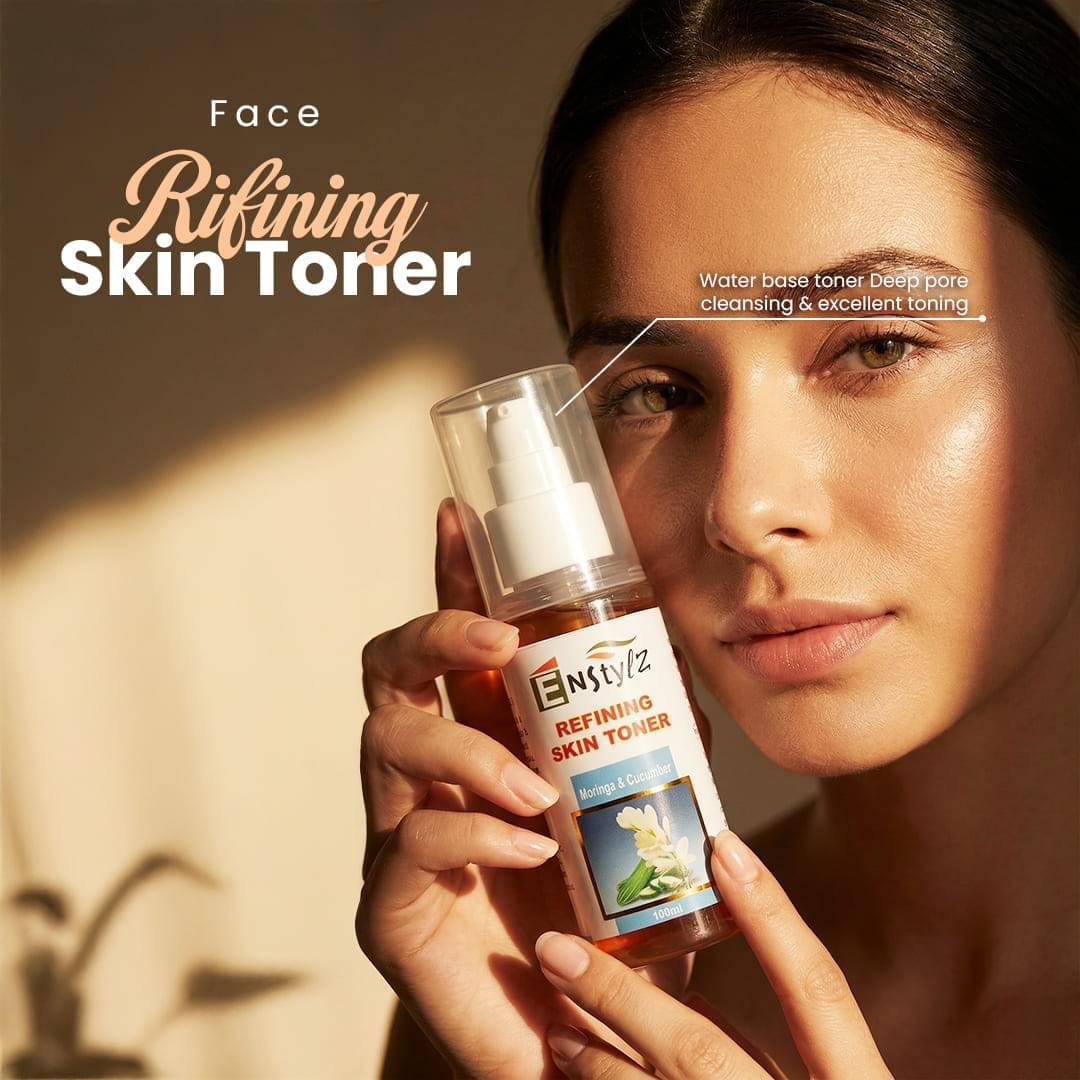Enstylz Refining Skin Toner with Witch Hazel & Tea Tree Oil | Acne Control Toner - Image 2