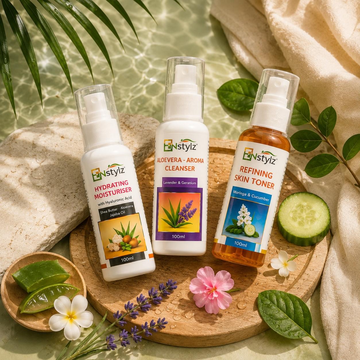Shop Enstylz Skin Care Combo Buy Cleanser, Toner & Moisturiser
