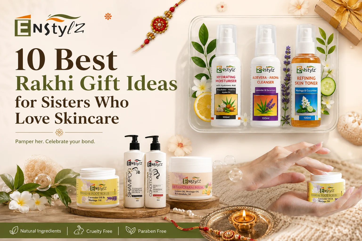 10 Best Rakhi Gift Ideas for Sisters Who Love Skincare
