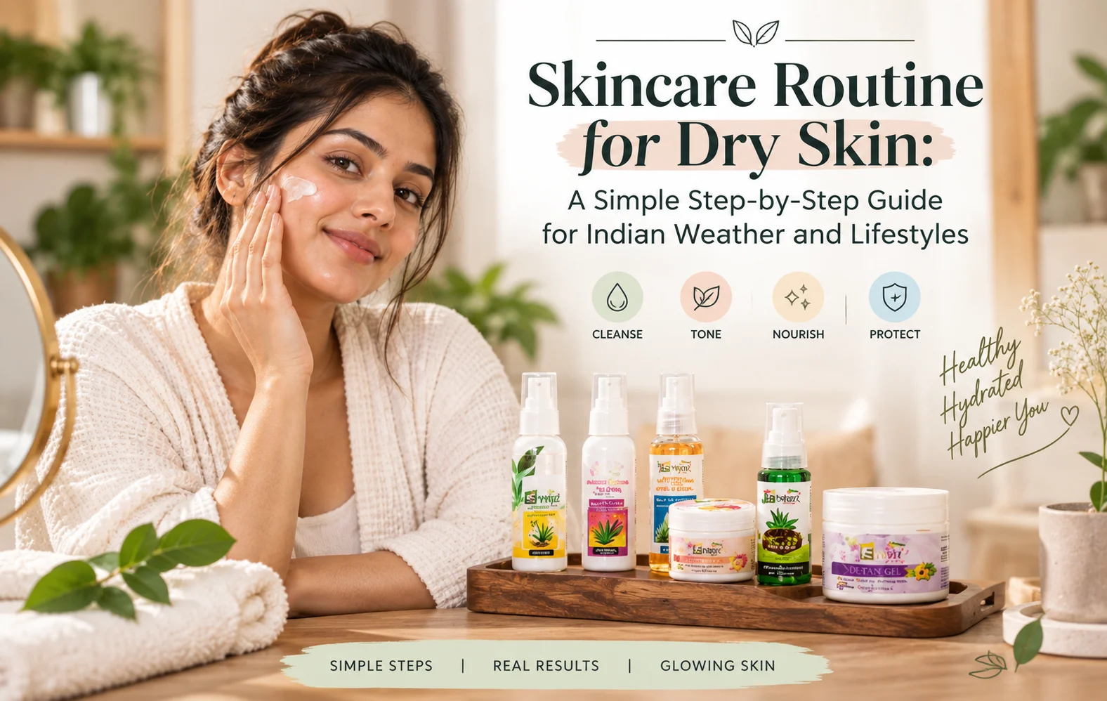 skincare routine for dry skin